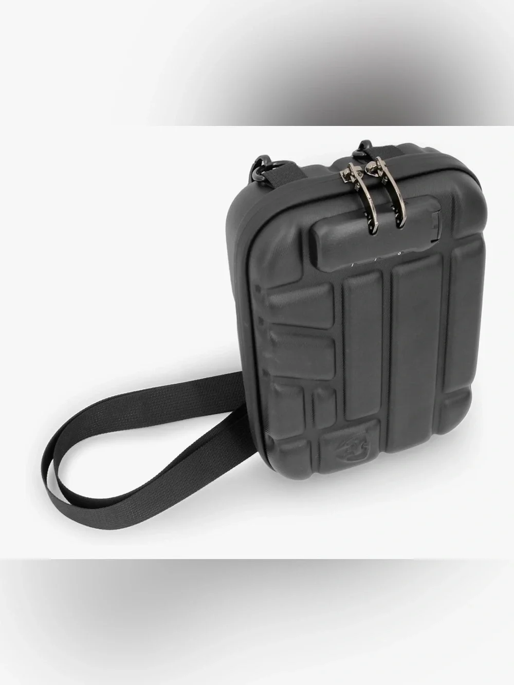 CASEMATIX‎ Compact Locking Case with Shoulder Strap in Black